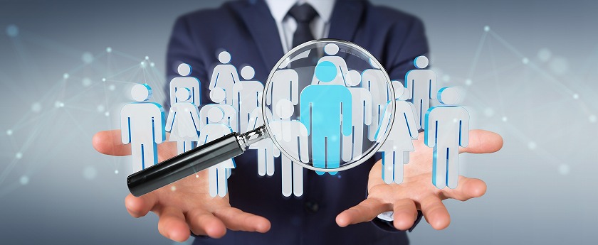 虫眼鏡で探す人材