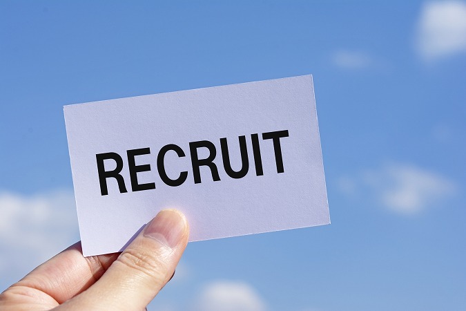 リクルートと青空